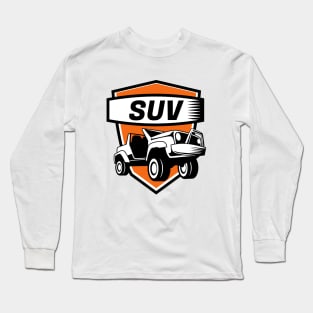 SUV Car Logo Long Sleeve T-Shirt